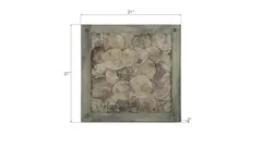 Shell Wall Tile, w/Glass