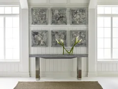 Shell Wall Tile, w/Glass
