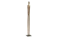 Bulol Sculpture,  Polished Bronze, MD