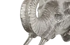 Elephant Wall Art, Resin, Silver Leaf