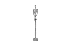 Lloyd Sculpture, Resin, Liquid Silver