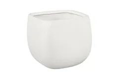 Swell Planter, Small, White
