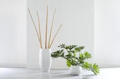 Amorphous Planter, Small, White