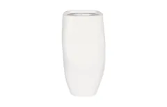 Amorphous Planter, Large, White