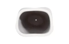Amorphous Planter, Large, White