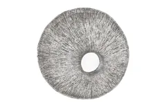 Convergence Mirror, Resin, Silver Leaf