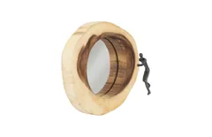 Atlas Cross Cut Mirror, Small, Right Side Full Body