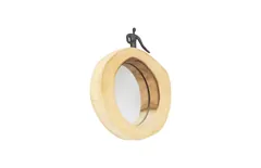 Atlas Cross Cut Mirror, Small, Half Man, Right