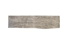 Waterfall Console Table, Gray Stone