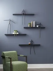 Moveable Man On Short Shelf, Sitting, B