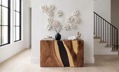 River Console Table, Double Sided