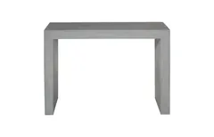 Waterfall Console Table, Weathered Gray