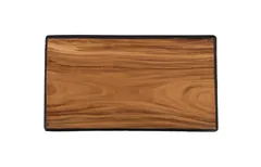 Layered Coffee Table, Burnt, Natural
