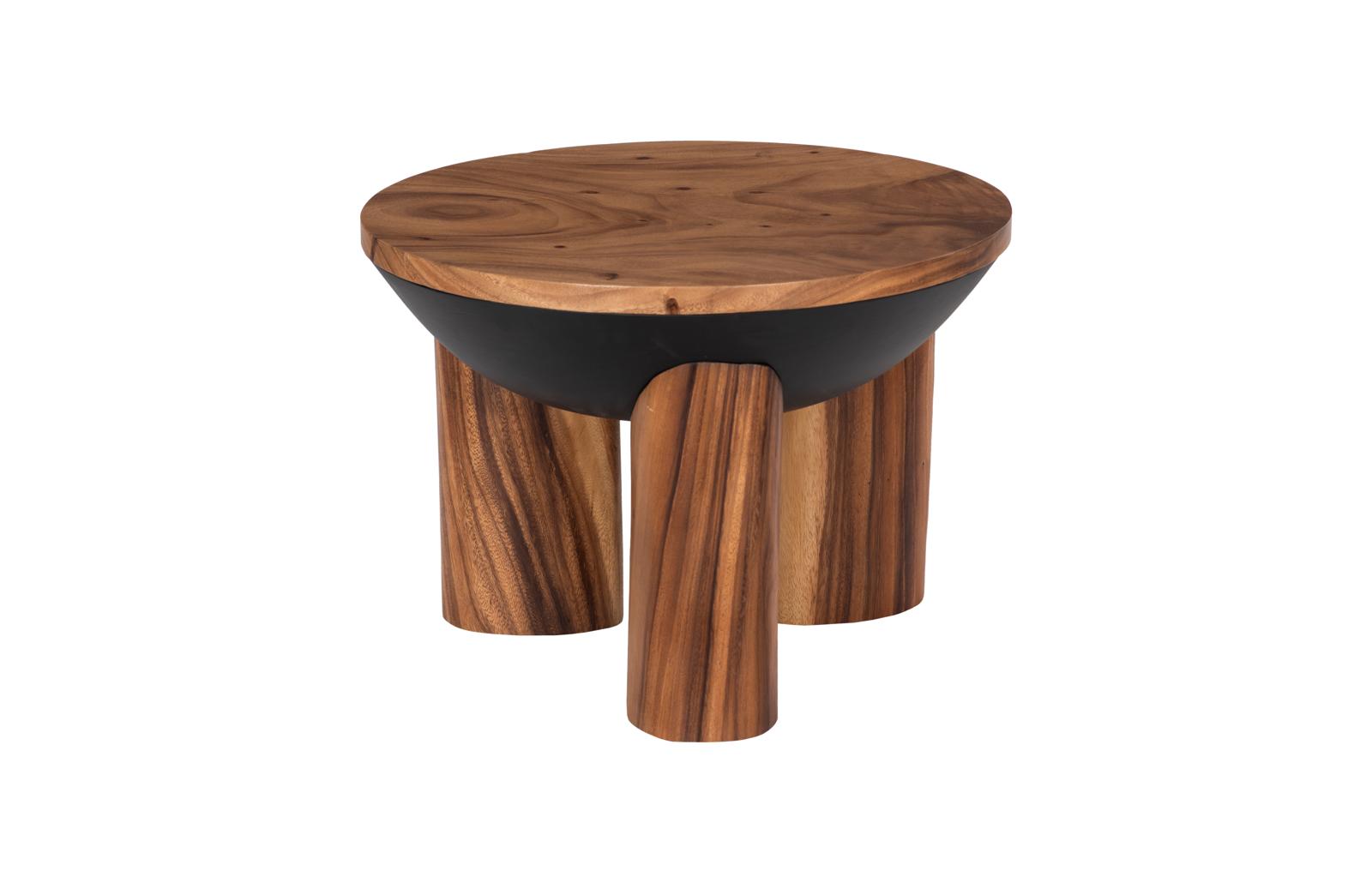 Moon Side Table, Natural
