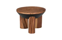 Moon Side Table, Natural