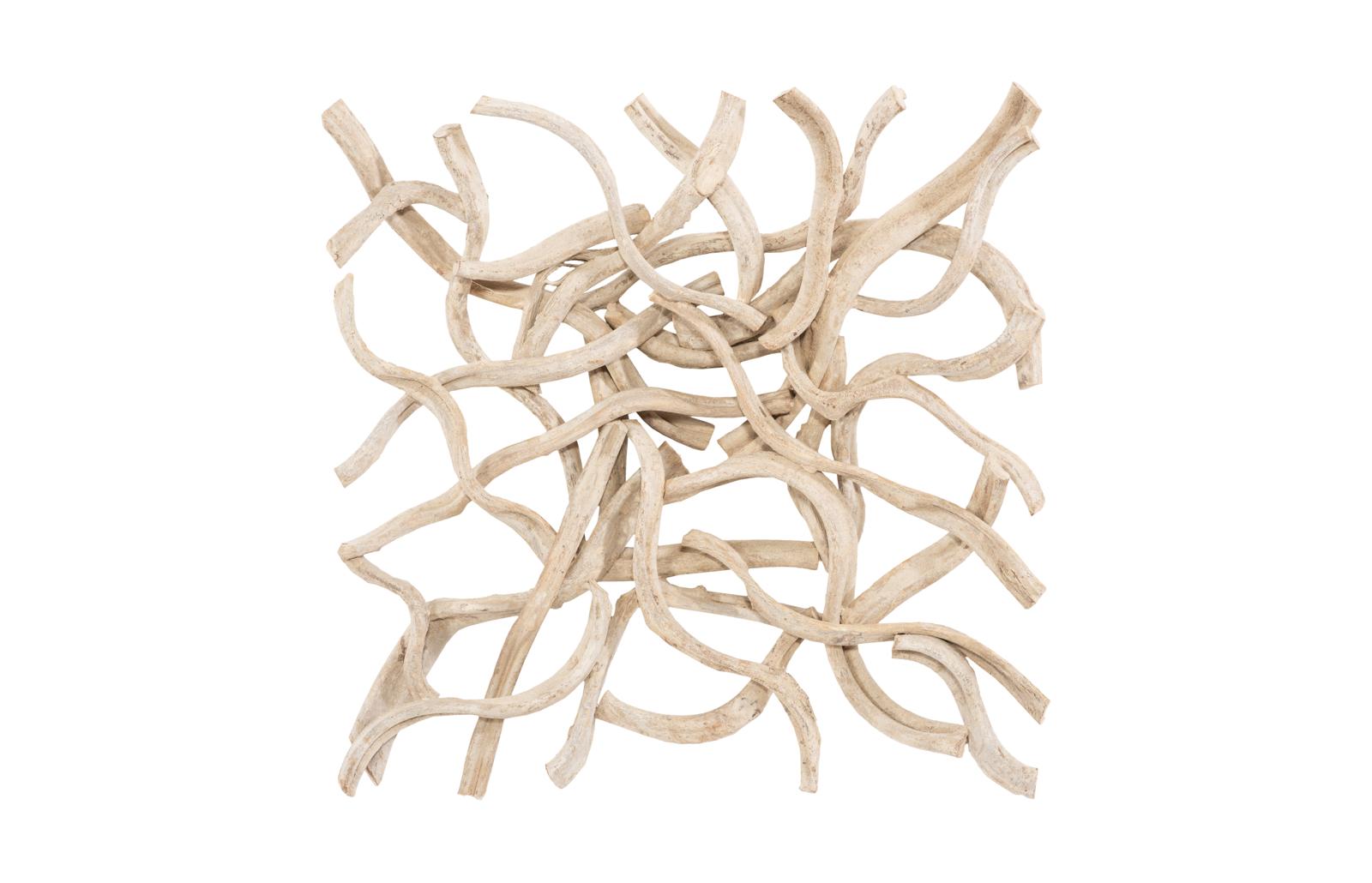 Vine Wall Tile, LG, Bleached