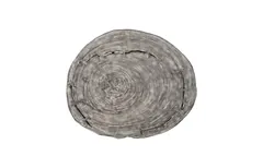 Floating Coffee Table On Acrylic Legs, Gray Stone , Size Varies
