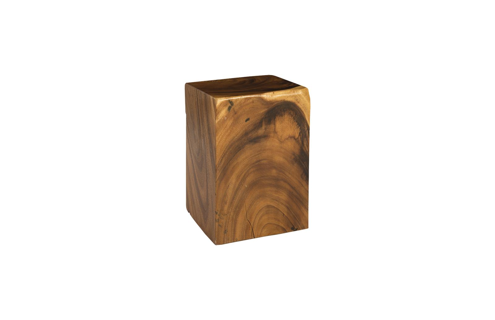 Rectangular Stool, Natural