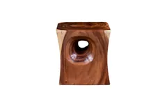 Peek a Boo Side Table, Natural