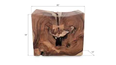 Sway Stool, Chamcha Wood