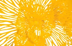Flower Wall Art, Medium, Dandelion, Metal