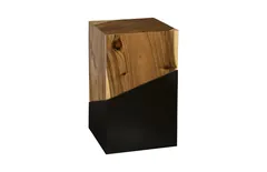 Geometry Side Table, Natural