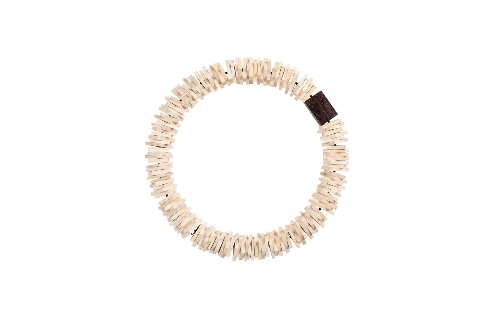 Stacked Wall Ring,  Bleached, SM