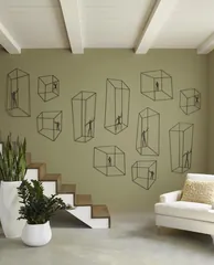 Perspective Wall Art, Rectangular, Standing Left