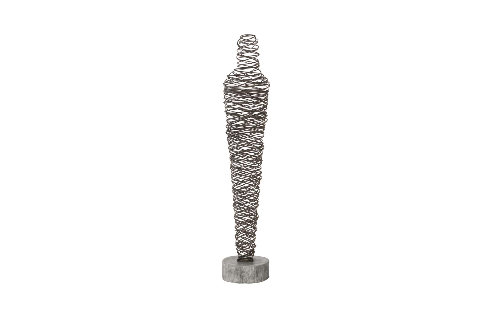 Abstract Wire Man Floor Sculpture, SM