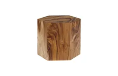 Honeycomb Side Table, Chamcha Wood, SM