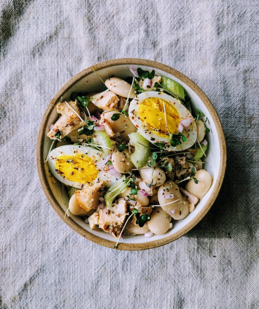 High-Protein Tuna & Bean Salad (Gluten-Free, Pantry Staple Recipe)