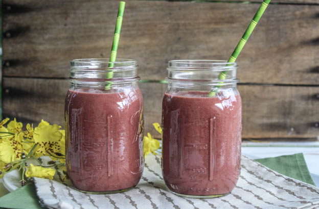 blackberry cacao super smoothie
