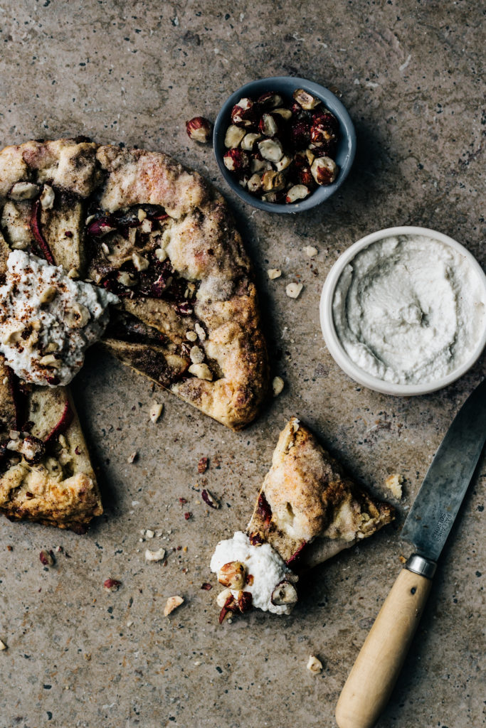 Rustic Pear & Cardamom Galette