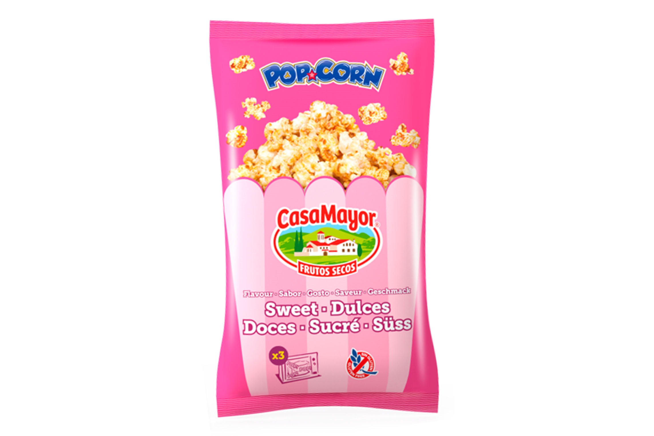 PALOMITAS DULCES MICROONDAS 12 pack 3 un STI PVA 1.70 Eu