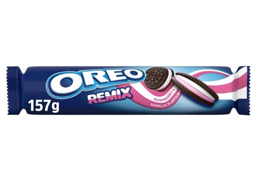 c/ OREO REMIX FRESA  ALIMENTACION 157 gr 16 uni