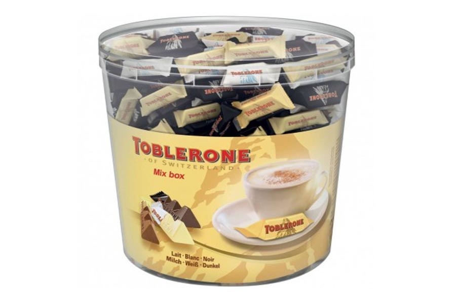 Tarro MINI TOBLERONES 113unid aprox 8gr