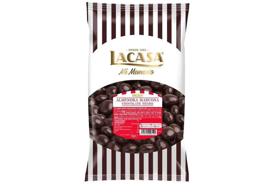 ALMENDRA CHOCO NEGRO/BITTER kg LACASA