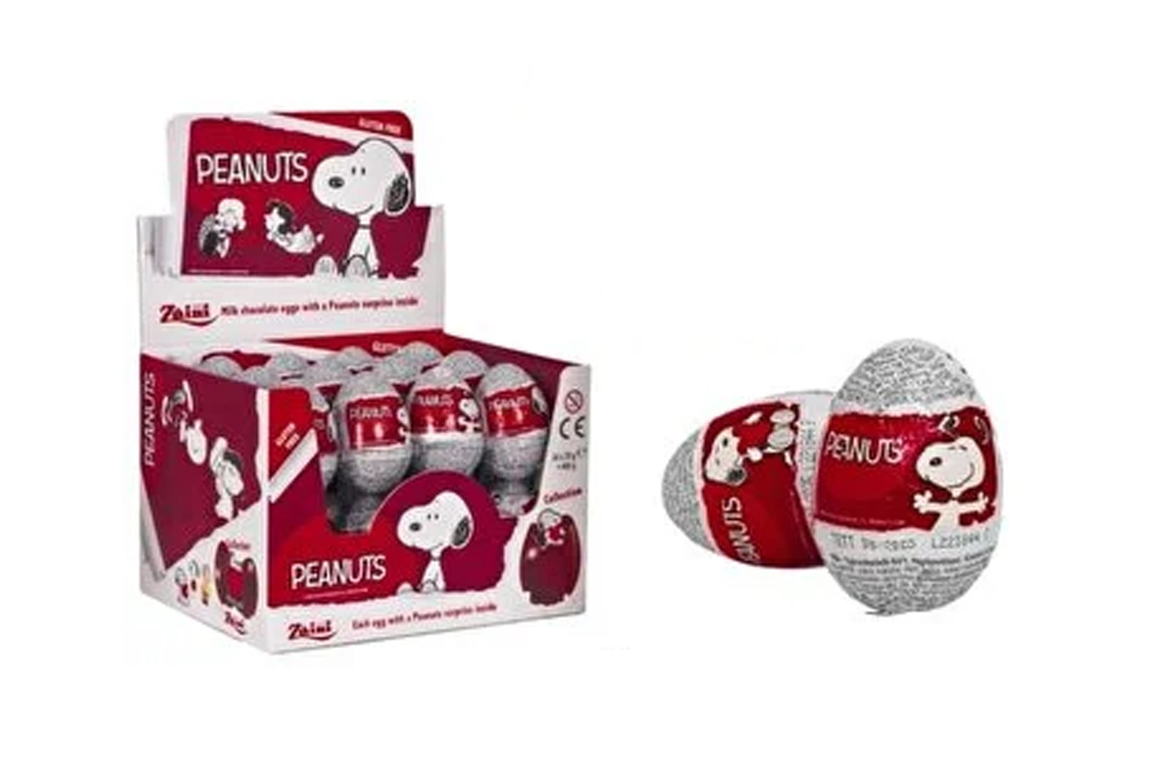 HUEVO CHOCOLATE SNOOPY ZAINI 24 uni