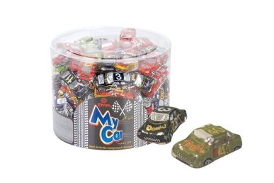 MINI COCHES MY CARD CHOCOLATE 100 u SIDRAL