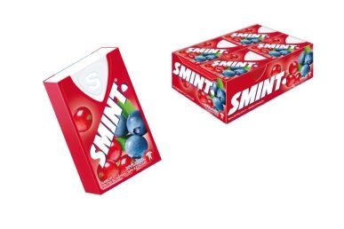SMINT PLASTICO FRUTAS DEL BOSQUE 12 unidad SG