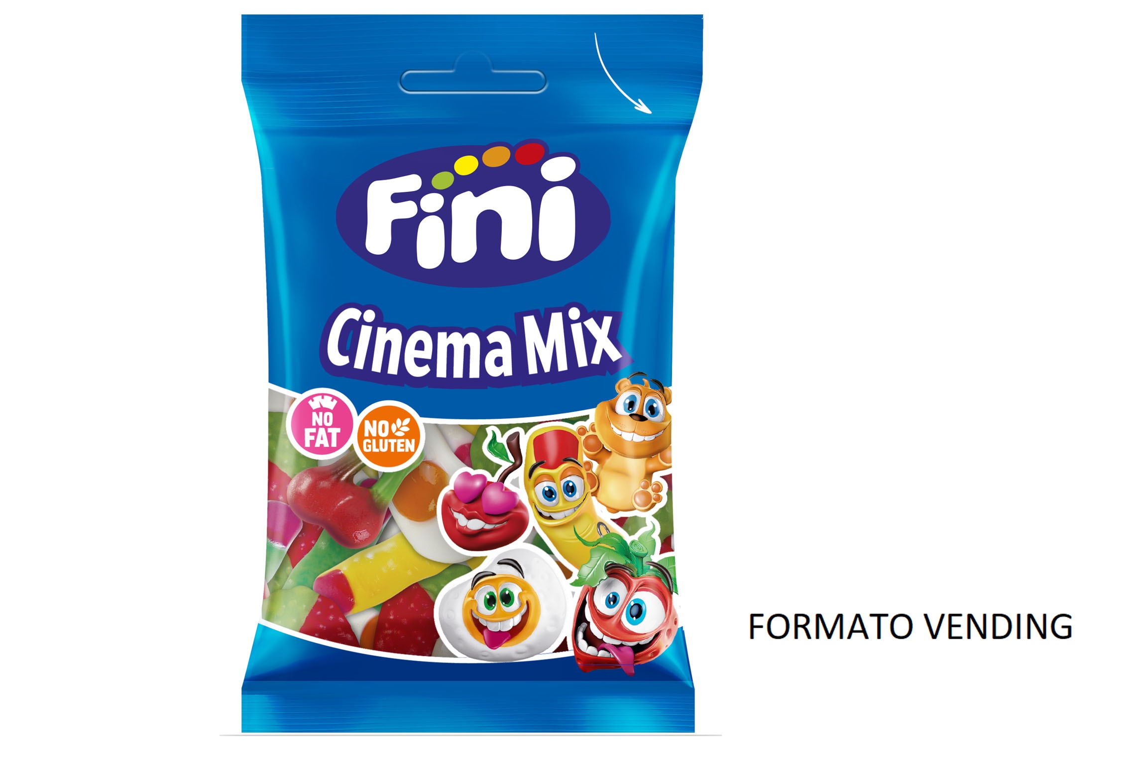 ojo c/ VENDING 70 gr. CINEMA MIX 24 uni FINI