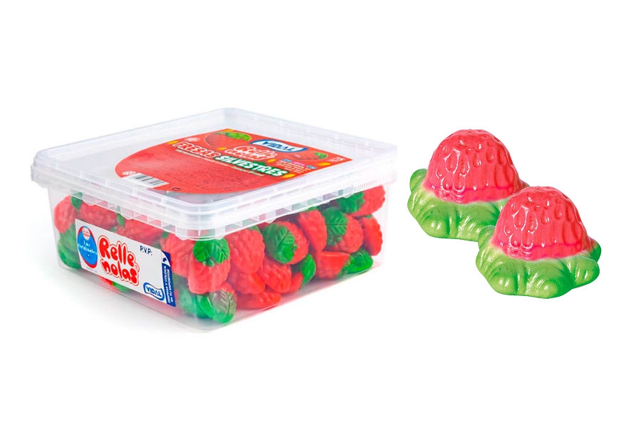 FRESAS RELLENAS VIDAL 75 uni SG PVA 10 cts