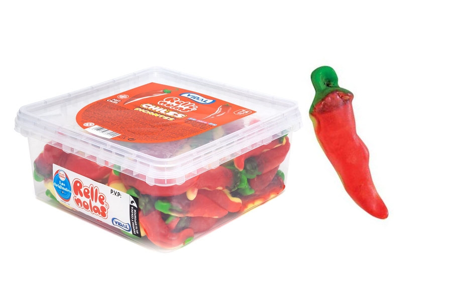 CHILES PICANTES RELLENOS VIDAL 75 unI SG pva 15 cts