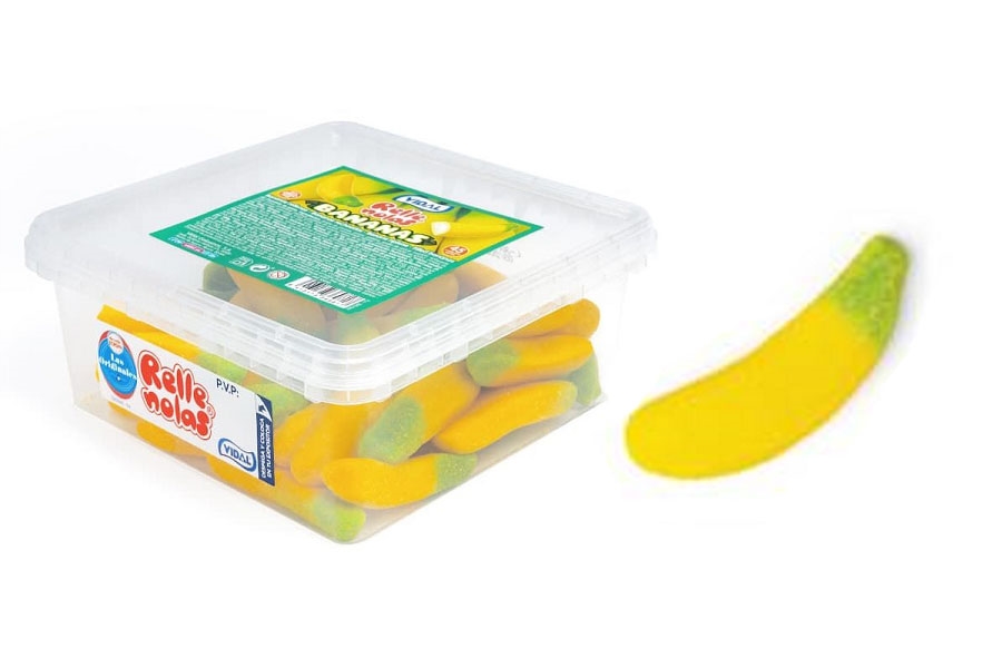 MAXI BANANA RELLENA 45 un VIDAL PVA 0.25 Euro