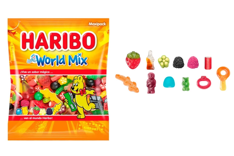 SURTIDO WORLD MIX BRILLO KG HARIBO maxipack
