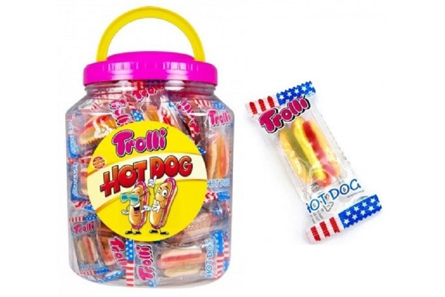 HOT DOG PERRITO CALIENTE 60u TROLLI