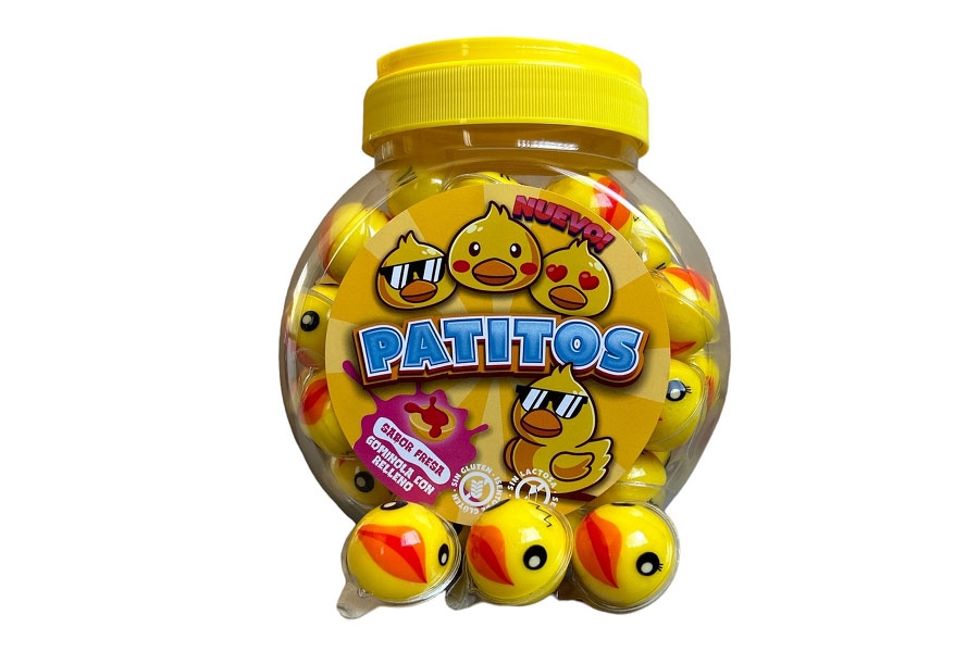 TARRO OJOS PATITOS 60 uni COOL CANDIES