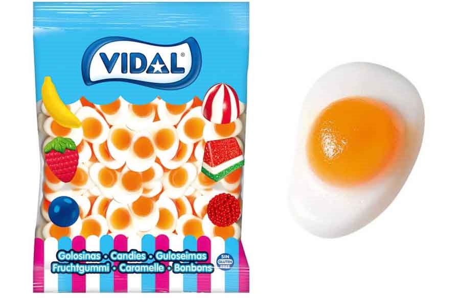 Kg. de HUEVOS FRITOS GIGANTES VIDAL SG 40 uni