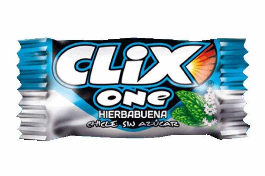 CHICLET CLIX HIERBABUENA PVA 5 c 150 u SG