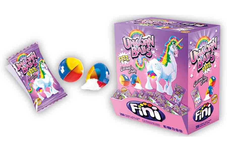 CARAMELOS UNICORN BALLS FIZZ 200 un FINI